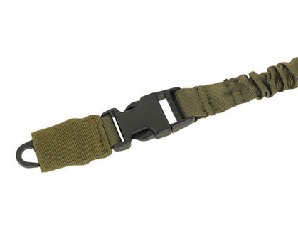 PTG 1 Point Modular Bungee Sling met quick release coyote tan od groen